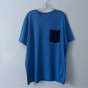Arcteryx Anzo T Shirt Blue Athletic Stretch Hiking Lightweight Short Sleeve XL